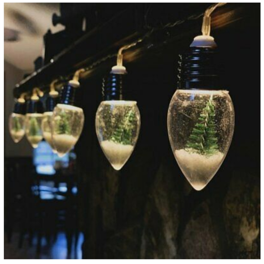 Snowglobe Christmas Tree Lights
